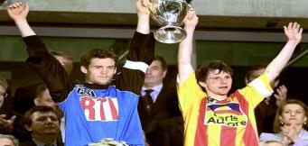 Mickael Landreau e Reginald Becque alzano insieme la Coppa!