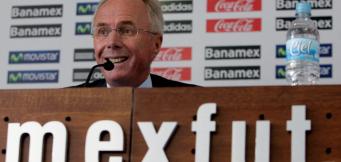 Eriksson, il giorno della presentazione sulla panchina del Messico!