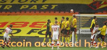 Il gol di James Ward-Prowse del Southampton su punizione al Watford!