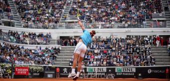 Rafa a Roma nel 2019