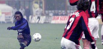 Seedorf con la maglia dell'Inter