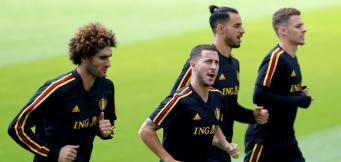 I fratelli Hazard in allenamento con il Belgio!