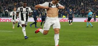 L'esultanza di CR7 dopo un gol in Champions!