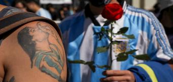 Un tatuaggio per Dio Diego!