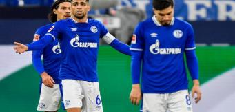 La delusione dei giocatori dello Schalke