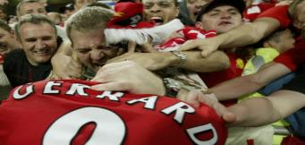 L'esultanza di SG8 con il popolo del Liverpool!