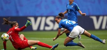 Barbara Bonansea prova la conclusione in tuffo