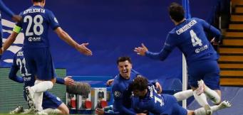 L'esultanza dei giocatori del Chelsea!