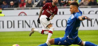 Una parata di Juan Musso a San Siro!