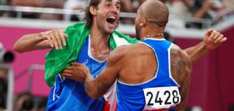 L'esultanza olimpica di Gimbo!