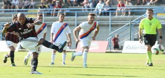 L'Alcione in amichevole contro il Milan