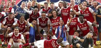 L'Arsenal con la FA Cup 2020