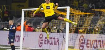 Un'incredibile esultanza di Haaland!