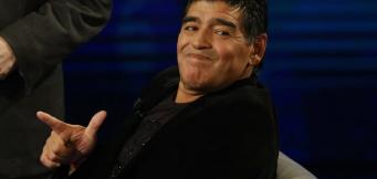 Un'ospitata televisiva in Italia di Diego Maradona