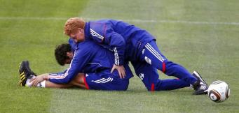 Lo stretching in campo