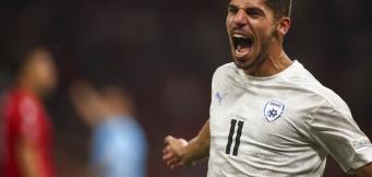 Manor Solomon con la maglia della nazionale israeliana!