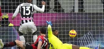 Il gol di Udogie al Milan