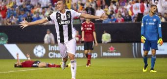 Andrea Favilli con la maglia della Juve