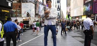Alcaraz festeggia a New York!