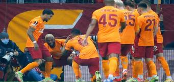 Un'esultanza del Gala