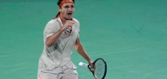 L'esultanza di Sonego