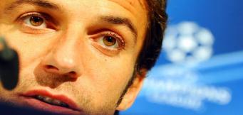 Del Piero in conferenza stampa Champions