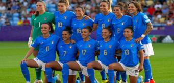 L'Italia di calcio femminile