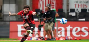 Tonali in gol su punizione