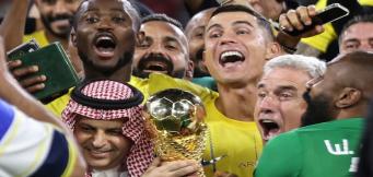 La gioia di Ronaldo per la Champions araba