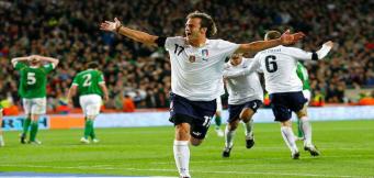 L'esultanza di Gila in Nazionale