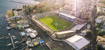 Una bellissima immagine dello Stadio del Como