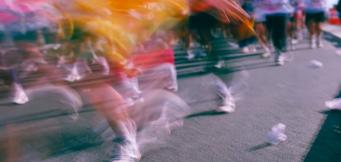 Maratoneti in azione