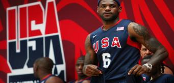 LeBron con il Team USA
