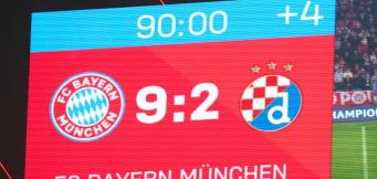Il clamoroso 9-2 del Bayern in Champions