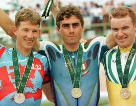 Martinello festeggia l'oro ad Atlanta!