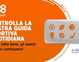 La guida quotidiana di 888sport!
