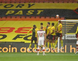 Il gol di James Ward-Prowse del Southampton su punizione al Watford!