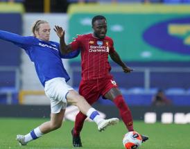 Un'immagine del derby di Liverpool!