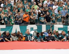 Biden con gli Eagles