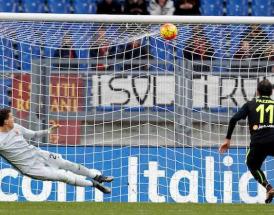 Pazzo trasforma un rigore all'Olimpico!