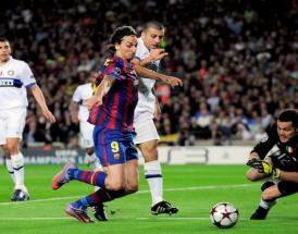 Zlatan Ibrahimovic sbatte sul solido muro nerazzurro!