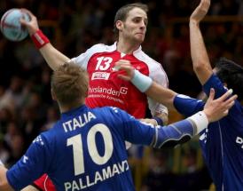 Un'immagine di una sfida tra Svizzera ed Italia!