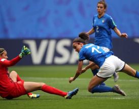 Barbara Bonansea prova la conclusione in tuffo