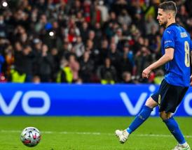 Il rigore di Jorginho alla Spagna