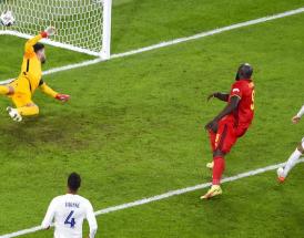 Lukaku in gol contro la Francia!