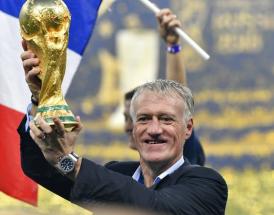 Didier Deschamps il campione in carica