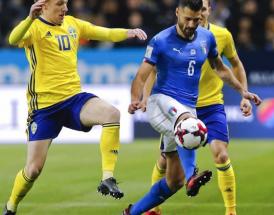 Antonio Candreva con la Nazionale!