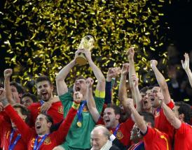 La Spagna Campione nel 2010