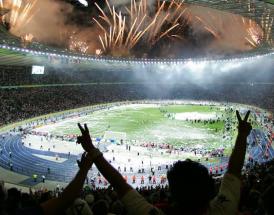 Lo stadio di Berlino