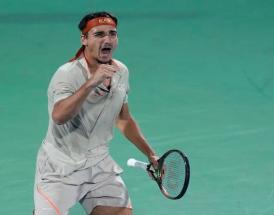 L'esultanza di Sonego